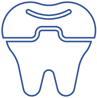 Protesi icona Studio Dental Cure Sacchi